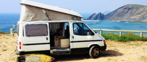 sardinha campervan for surf holidays