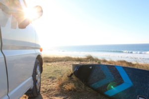 campervan lifestyle in surf holidays