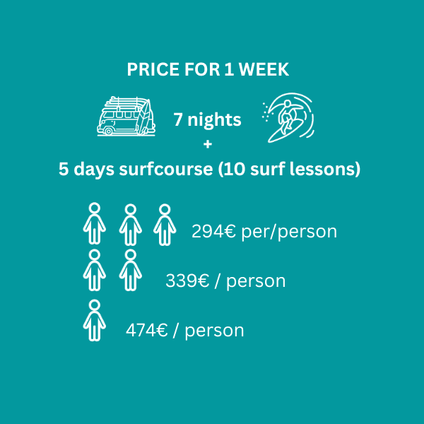 new campervans prices 10 surf lessons